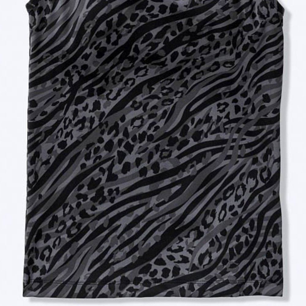 PINK VICTORIA'S SECRET Printed Workout Tank Brami Top Sz XS**NEW! - Picture 4 of 6